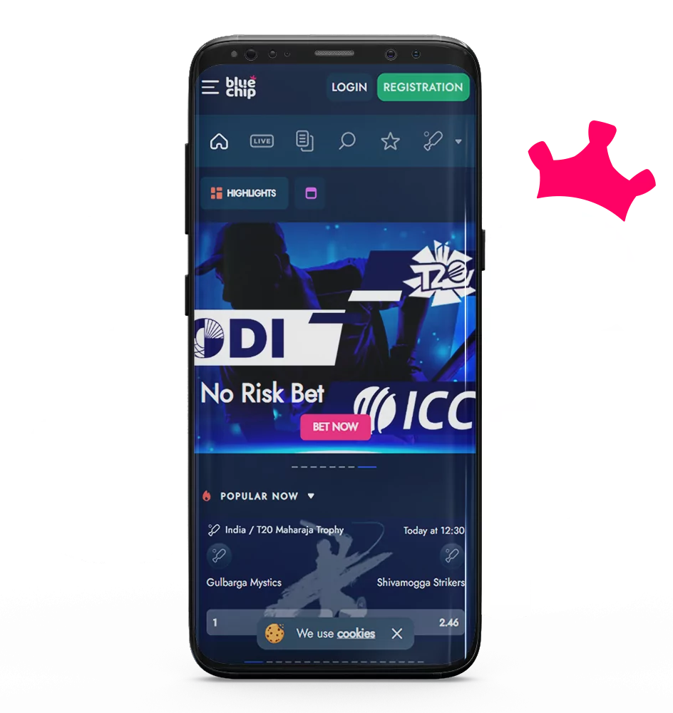 বাংলাদেশে Android এবং iOS এর জন্য Bluechip অ্যাপ।