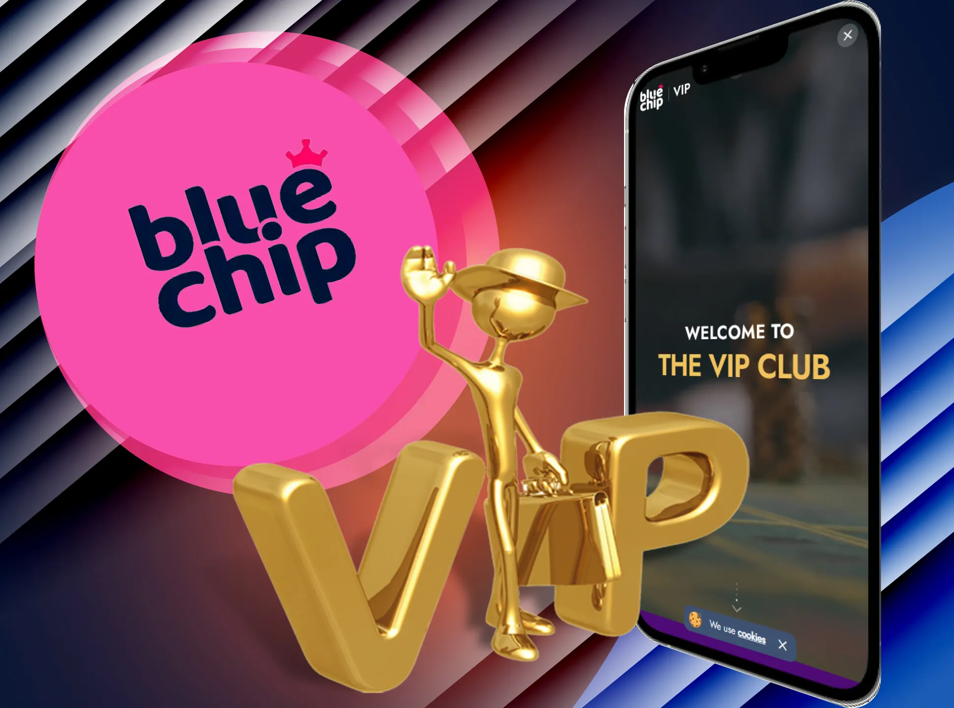 Bluechip অ্যাপে VIP প্রোগ্রামে যোগ দিন।